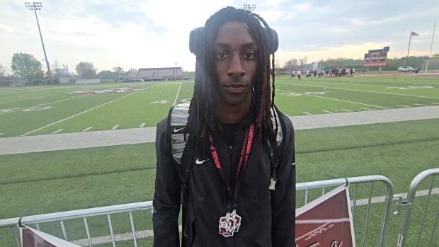 TJ Cason Wins The Long Jump For Belleville West