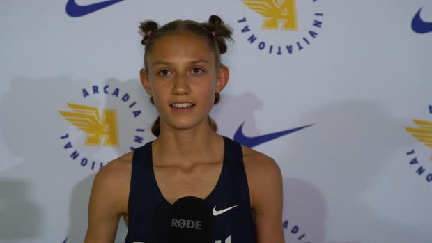 Madison Lange (Cherokee Trail) Top Freshman Mile at Arcadia