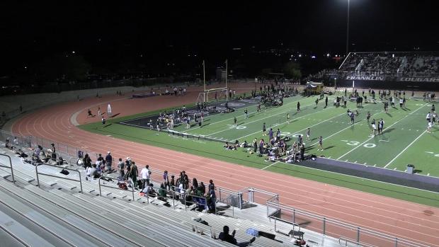 Varsity Girls 400 Finals Section 1