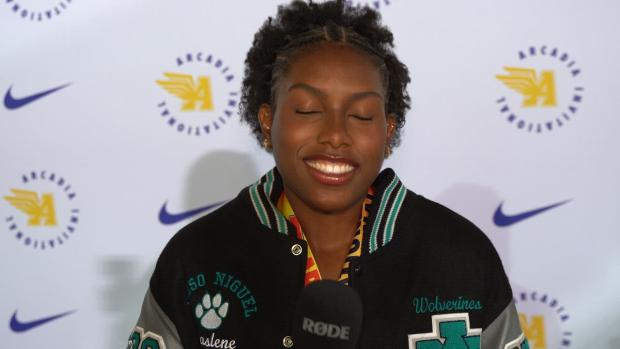 Jaslene Massey (Aliso Niguel) Wins Shot Put and Discus