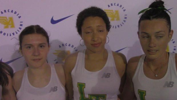 Chicago Lane girls earn a strong 7th place in DMR