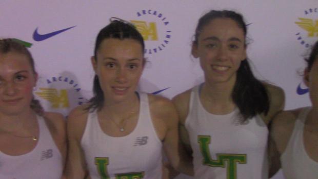 Chicago Lane Tech girls get the job done in the 4x1600 relay