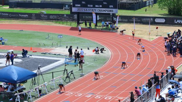 Girls 400 Finals Section 3