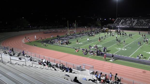 Varsity Boys 400 Finals Section 1