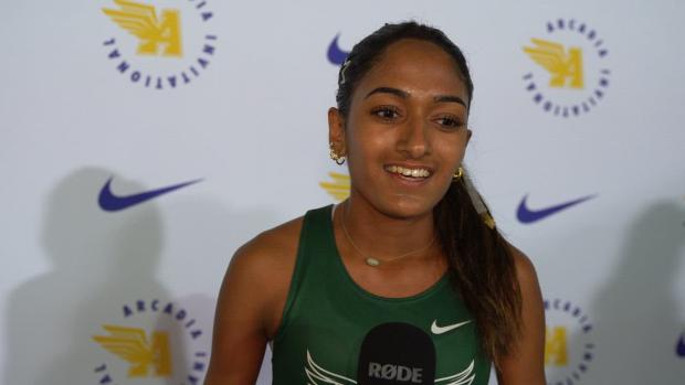 Amaya Bhardwaj (Palo Alto) Finishes as Top CA Girl in 3200m