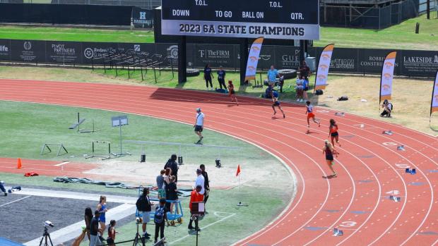 Girls 400 Finals Section 4