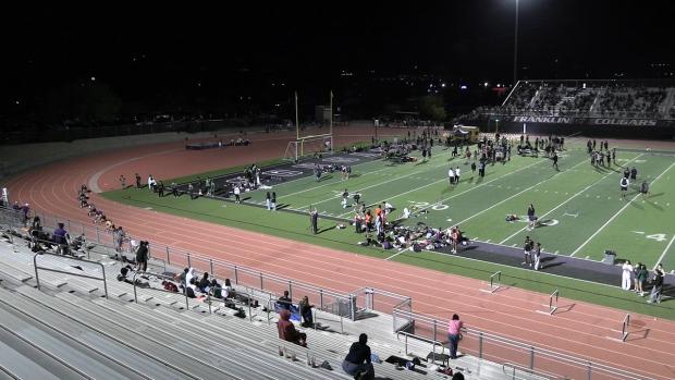 Varsity Boys 300 Hurdles Finals Section 1