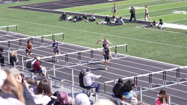Boys 110 Hurdles Finals Section 1