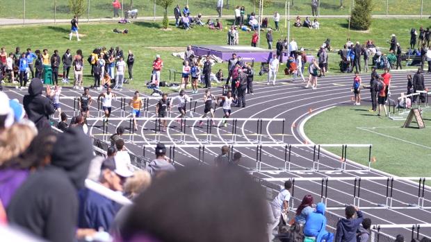 Boys 110 Hurdles Finals Section 4