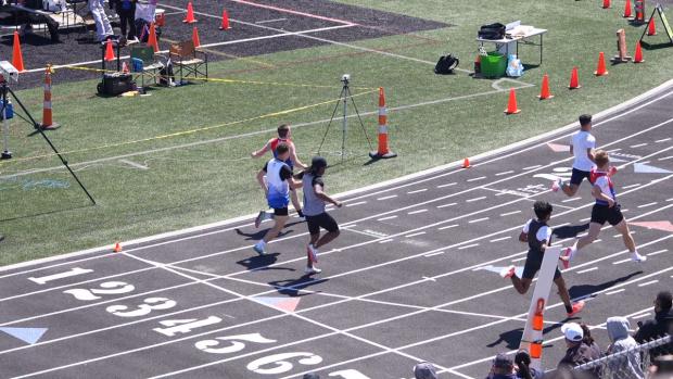 Boys 100 Finals Section 1