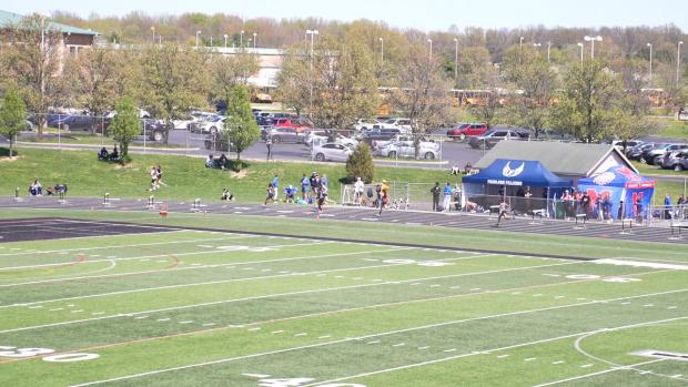 Girls 300 Hurdles Finals Section 2