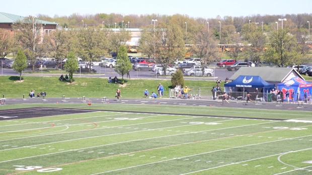 Girls 300 Hurdles Finals Section 1