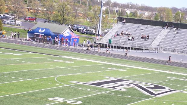 Girls 300 Hurdles Finals Section 3