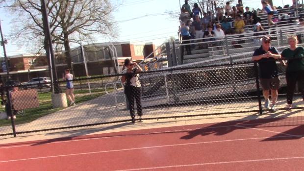 Finish Of The Girls 4x100