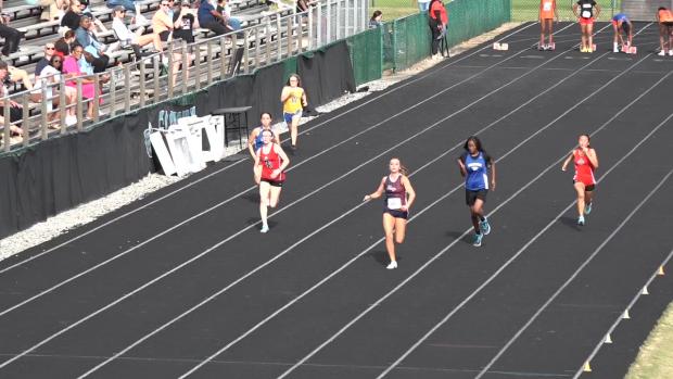 MS Girls 100 Prelims Heat 2