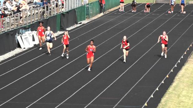 MS Girls 100 Prelims Heat 6