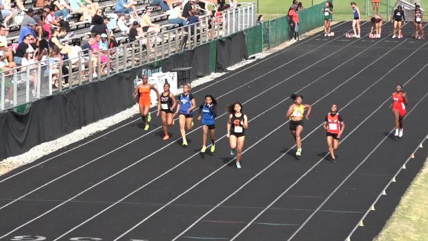 MS Girls 100 Prelims Heat 8
