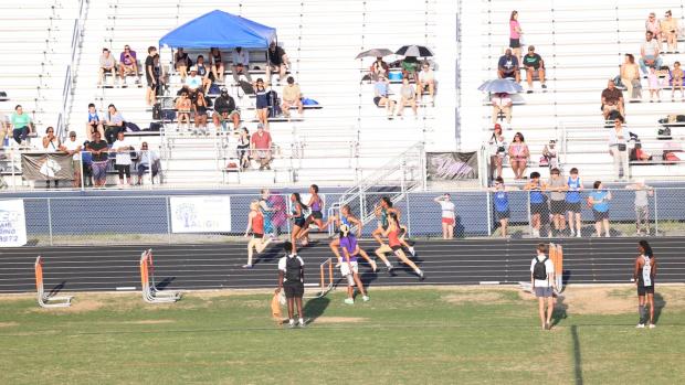 Girls 100 Dash finals