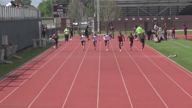 Girls 100 Finals Section 1