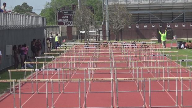 Boys 110 Hurdles Finals Section 1