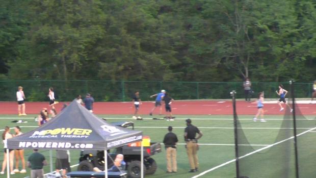 Boys 3200 Finals Section 1 (Final lap, leaders only)