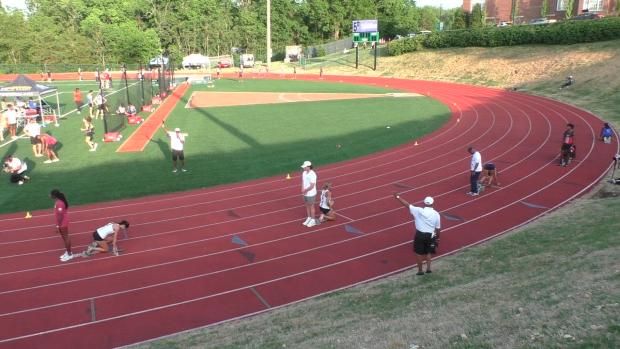 Girls 4x100 Relay Finals Section 1