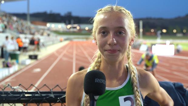 Isla Terrill (Monrovia) Run U.S. #3 Sophomore Mile at 4:50