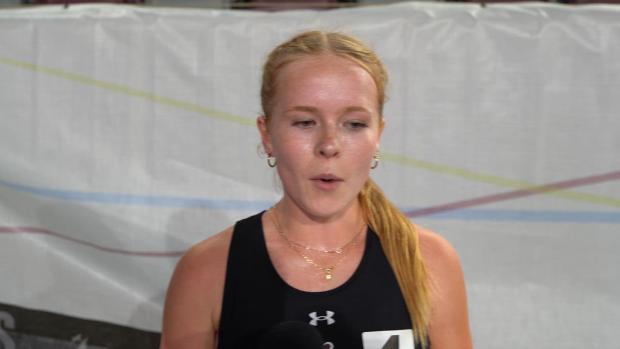 Isla Bulmer (Claremont) After Winning Mt. SAC 3200m