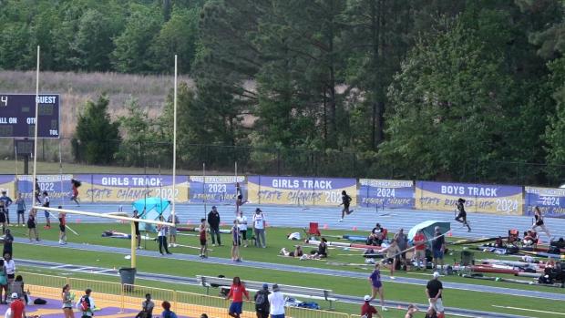 Girls 400 Hurdles Finals Section 2