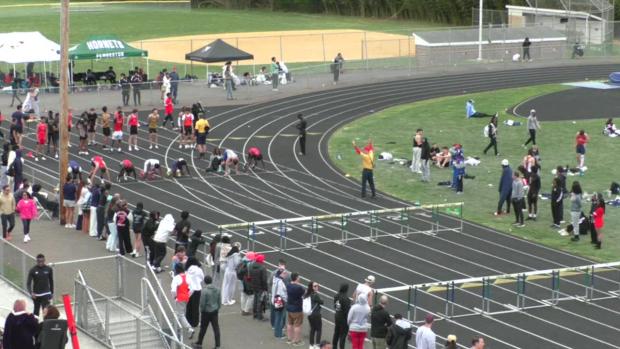Varsity Boys 110 Hurdles Finals Section 4 - Joe Lykes