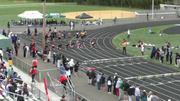 Varsity Boys 110 Hurdles Finals Section 5 - Joe Lykes