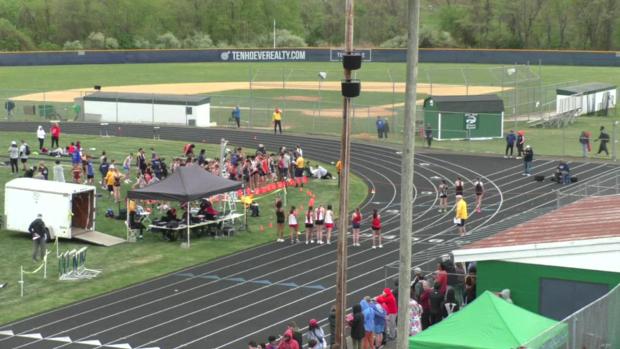 Freshman Girls 800 Finals Section 3 - Joe Lykes