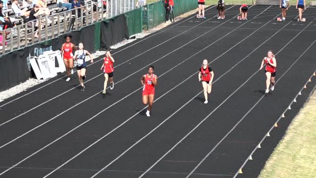 MS Girls 100 Prelims Heat 6