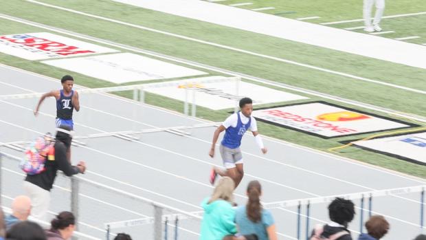 Boys 110 Hurdles Finals Section 1