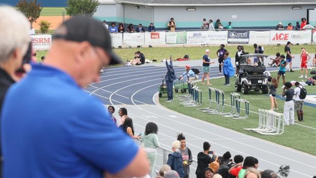 Girls 100 Finals Section 3