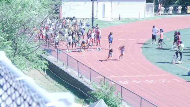 Girls 100 Finals Section 13