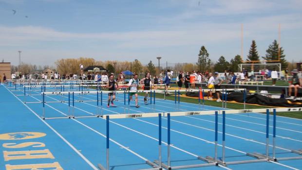 Boys 110 Hurdles Finals Section 1