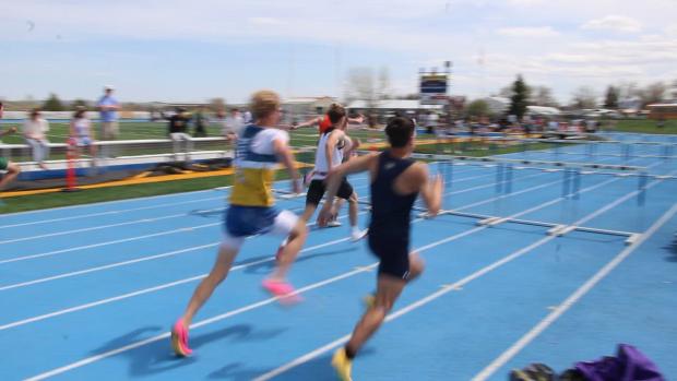 Boys 110 Hurdles Finals Section 3