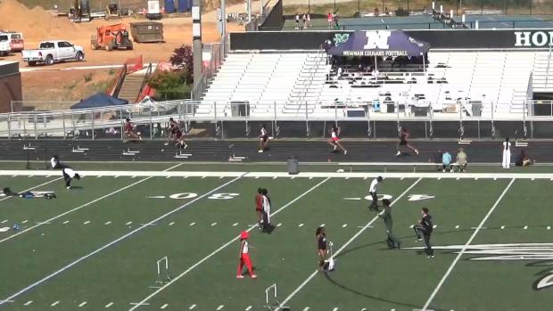 Girls 300 Hurdles Heat 2