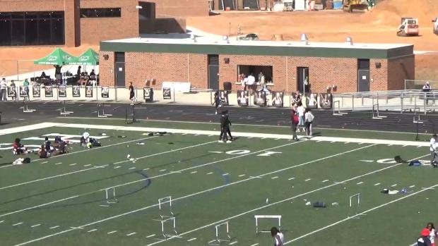 Boys 300 Hurdles Heat 1