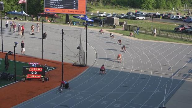 Girls 4x100 Relay Finals Section 1