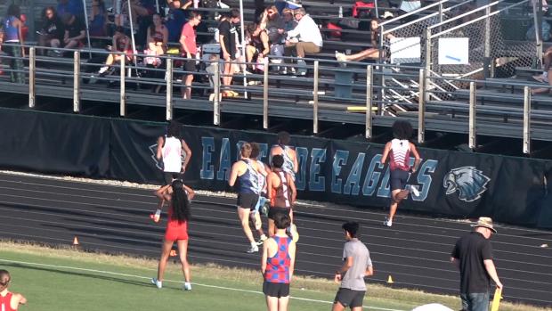 Varsity Boys 400 Hurdles Finals Section 2