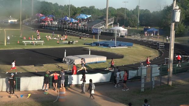 Varsity Boys 400 Hurdles Finals Section 1