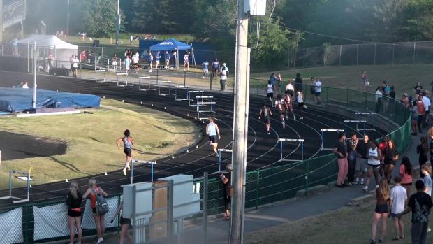 Varsity Boys 400 Hurdles Finals Section 4