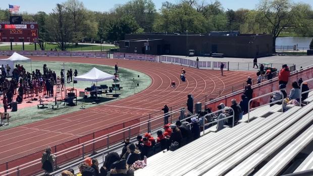4x100m JV Heat 1