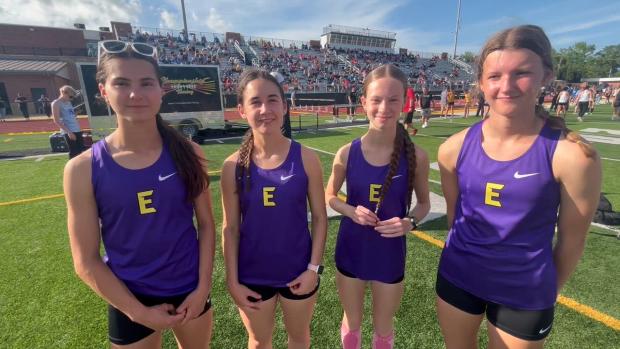 Eureka Girls Run MO #2 AT 4x1600