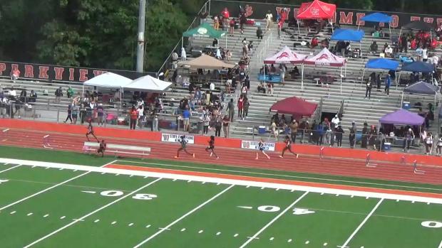 Girls 300 Hurdles Heat 1