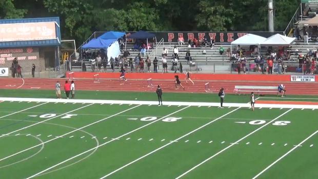 Girls 300 Hurdles Heat 4