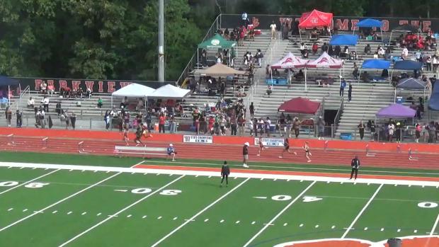 Girls 300 Hurdles Heat 7