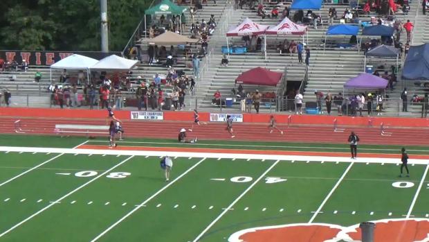 Girls 300 Hurdles Heat 9
